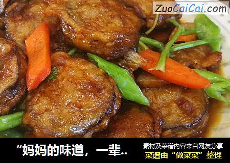 “妈妈的味道，一辈子都忘不了”～红烧茄盒