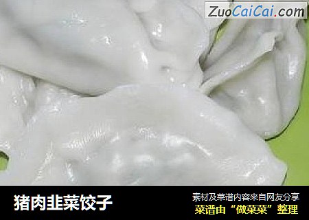 猪肉韭菜饺子