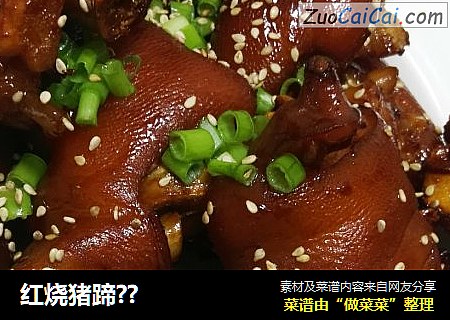红烧猪蹄??