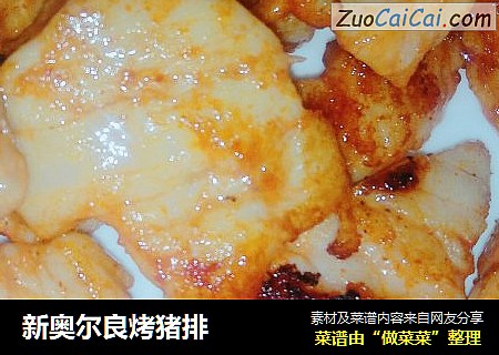 新奥尔良烤猪排