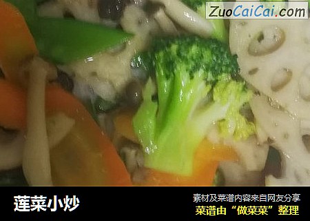 莲菜小炒