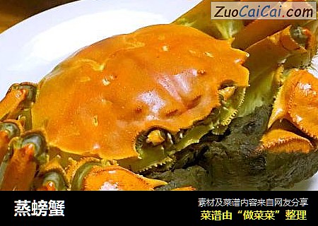 蒸螃蟹