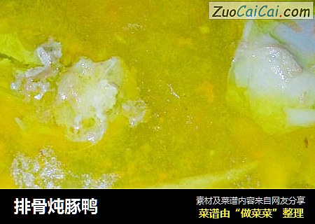 排骨炖豚鸭