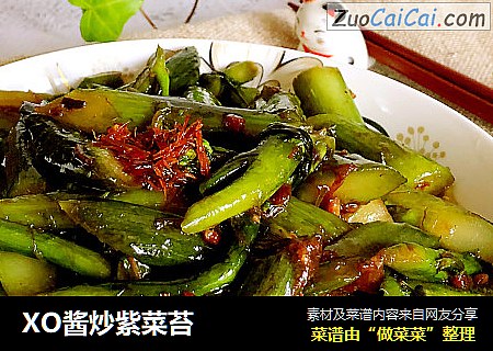 XO酱炒紫菜苔