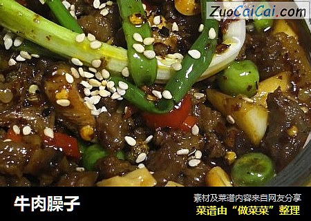 牛肉臊子