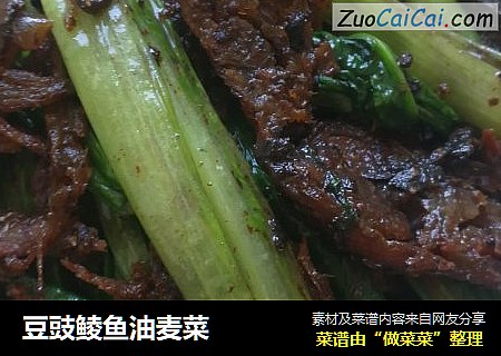 豆豉鲮鱼油麦菜