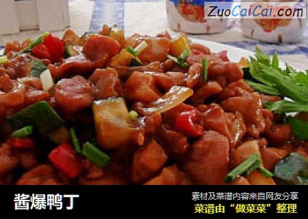 酱爆鸭丁