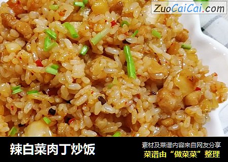 辣白菜肉丁炒饭
