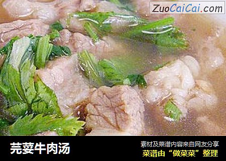 芫荽牛肉汤