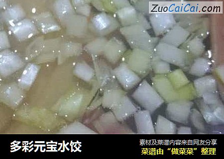 多彩元宝水饺