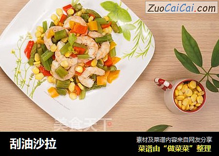 刮油沙拉