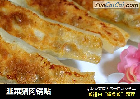 韭菜猪肉锅贴