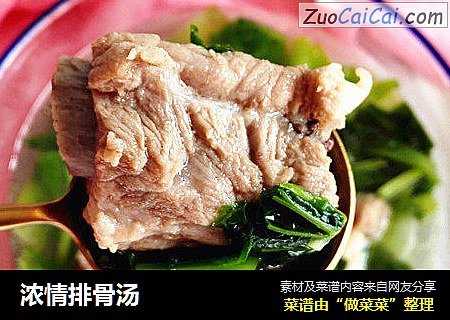 浓情排骨汤