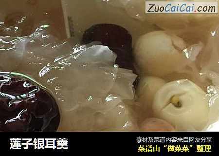 莲子银耳羹