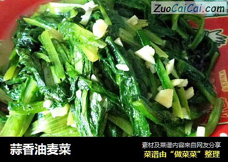 蒜香油麦菜