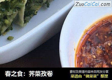 春之食：荠菜孜卷