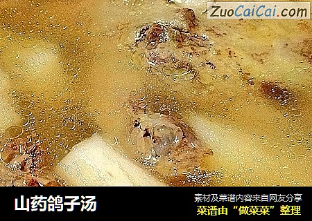 山药鸽子汤
