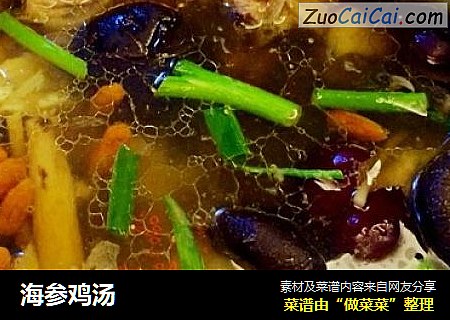 海参鸡汤
