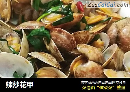 辣炒花甲