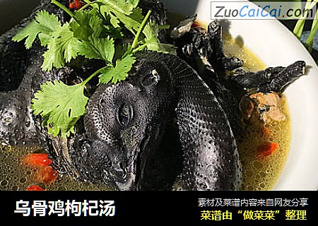 乌骨鸡枸杞汤