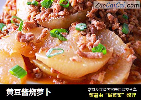 黄豆酱烧萝卜