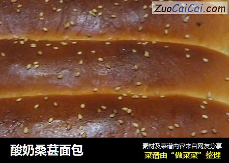 酸奶桑葚面包