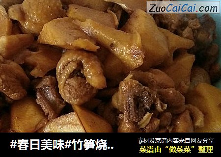 #春日美味#竹笋烧鸡块