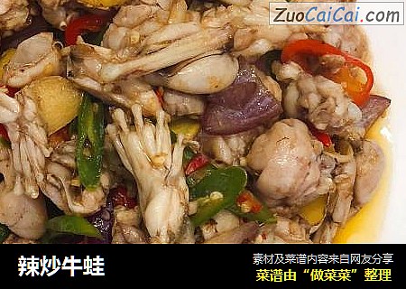 辣炒牛蛙