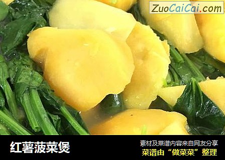 红薯菠菜煲