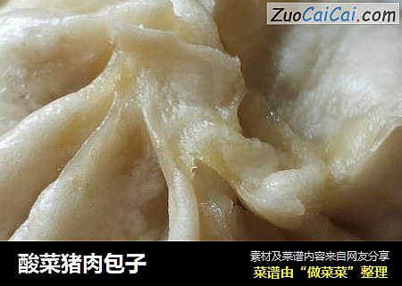 酸菜猪肉包子