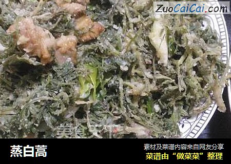 蒸白蒿