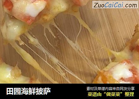 田园海鲜披萨