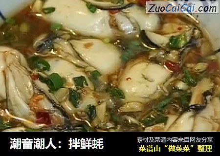 潮音潮人：拌鲜蚝