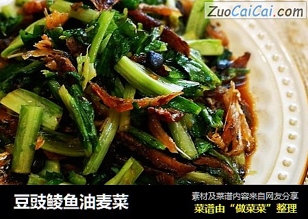 豆豉鲮鱼油麦菜