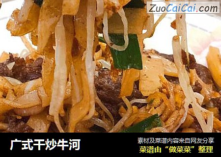 广式干炒牛河