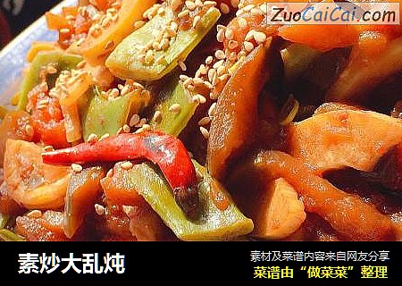 素炒大乱炖