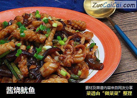 酱烧鱿鱼