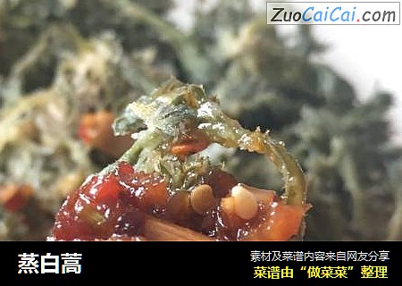蒸白蒿