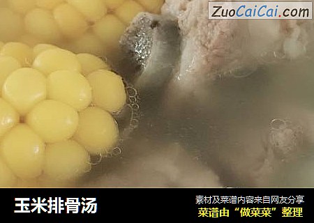 玉米排骨汤
