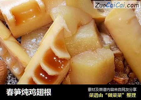 春笋炖鸡翅根