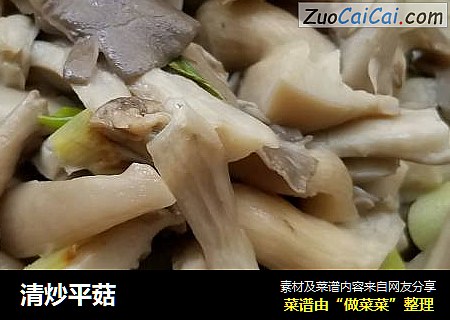 清炒平菇