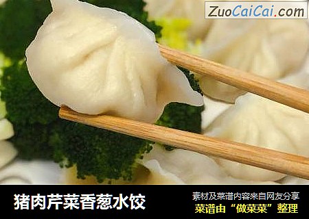 猪肉芹菜香葱水饺