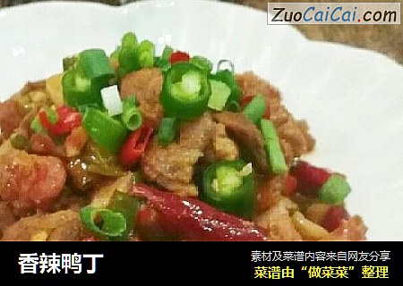 香辣鸭丁