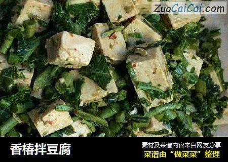 香椿拌豆腐