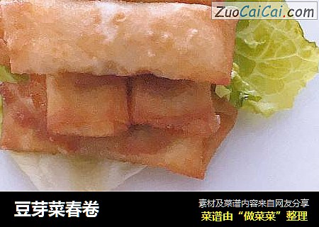 豆芽菜春卷