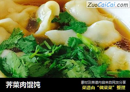 荠菜肉馄饨