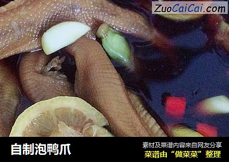 自制泡鸭爪