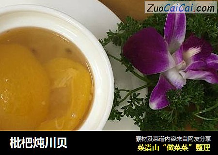 枇杷炖川贝