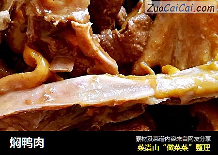 焖鸭肉