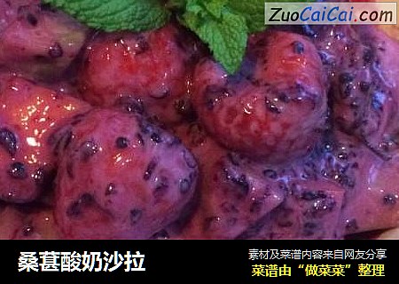 桑葚酸奶沙拉